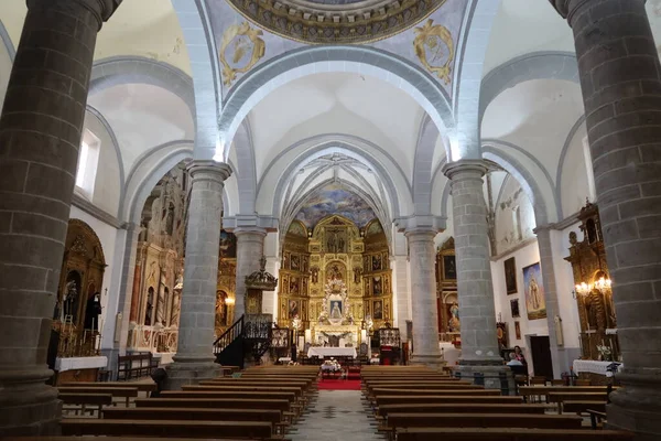 Cortegana Huelva España Mayo 2023 Salón Principal Iglesia Divino Salvador —  Fotos de Stock
