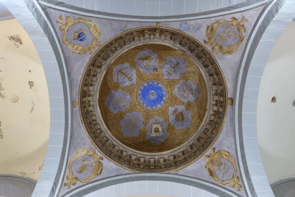 Cortegana Huelva Spain May 2023 Dome Divino Salvador Church Magical — 图库照片