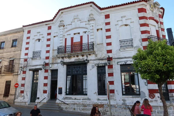 Cortegana Huelva Hiszpania Maja 2023 Fasada Miejskiego Kasyna Andaluzyjskiego Magicznego — Zdjęcie stockowe