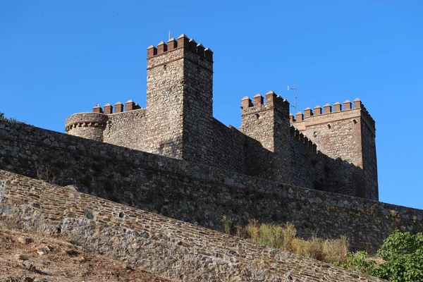 Cortegana Huelva España Mayo 2023 Castillo Medieval Mágica Ciudad Andaluza —  Fotos de Stock