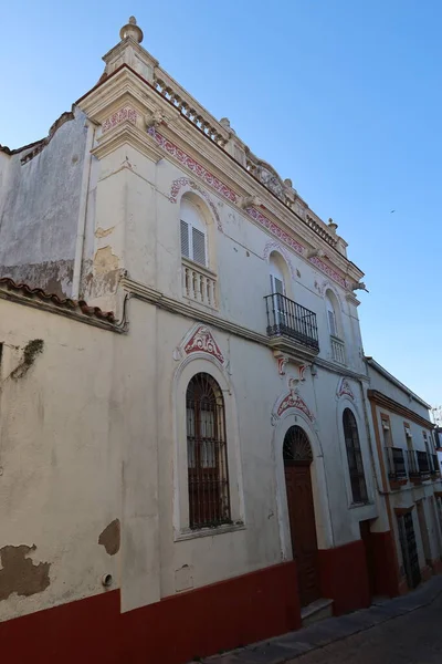 Cortegana Huelva Spanien Mai 2023 Vertikale Ansicht Eines Der Herrenhäuser — Stockfoto