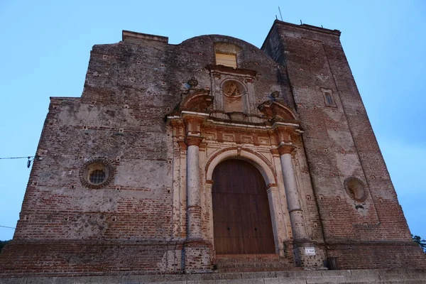 Castano Del Robledo Huelva España Mayo 2023 Fachada Principal Iglesia —  Fotos de Stock