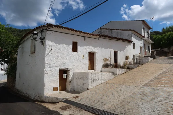 Las Chinas Galaroza Huelva España Junio 2023 Antiguas Casas Pintadas —  Fotos de Stock