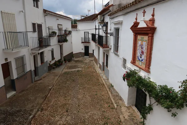 Galaroza Huelva España Junio 2023 Casa Del Sacerdote Junto Iglesia —  Fotos de Stock