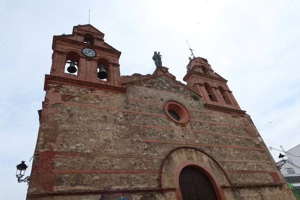 Aracena Huelva Hiszpania Czerwca 2023 Główna Fasada Kościoła Nuestra Senora — Zdjęcie stockowe