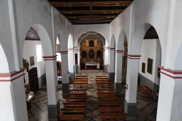 Aracena Huelva Spain Червня 2023 Interior Church Nuestra Senora Del — стокове фото