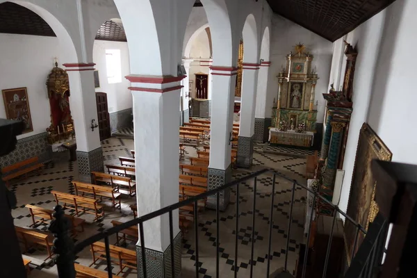 Aracena Huelva España Junio 2023 Vista Lateral Del Interior Iglesia —  Fotos de Stock
