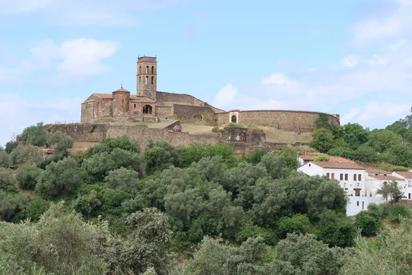 Almonaster Real Huelva Ισπανία Ιουνίου 2023 Γενική Άποψη Του Τζαμιού — Φωτογραφία Αρχείου