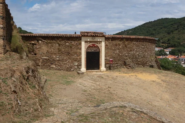 Almonaster Real Huelva Ισπανία Ιουνίου 2023 Πύλη Εισόδου Των Ταυρομαχιών — Φωτογραφία Αρχείου