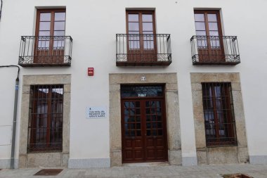 Cebreros, Avila, İspanya, 4 Ocak 2022: Cebreros, Avila, İspanya 'da Adolfo Suarez' in doğduğu yer.