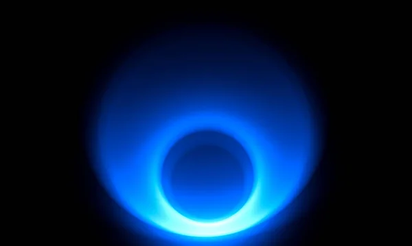 mavi eğimli çember soyut siyah arkaplan