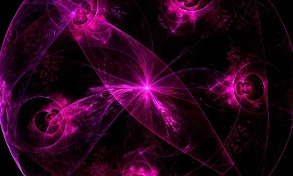 Блестящий Фиолетовый Розовый Кружок Формы Абстрактного Фона — стоковое фото