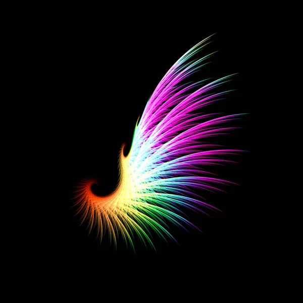 Renkli kanatların bir resmi 2