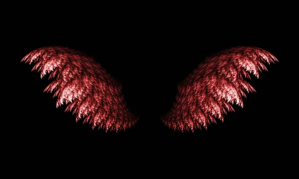 Obrázek Dvou Hnědých Křídel — Stock fotografie