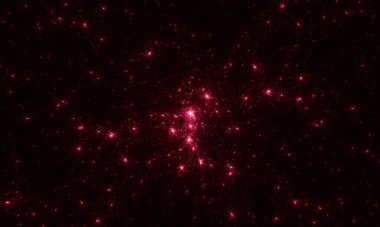 Renkli ışın noktaları arkaplanı