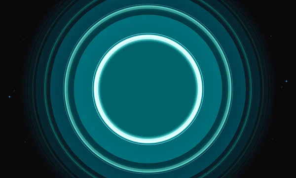 Blå Cirkel Bakgrund Abstrakt — Stockfoto