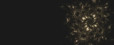 Siyah arkaplanda soyut taş dokusu