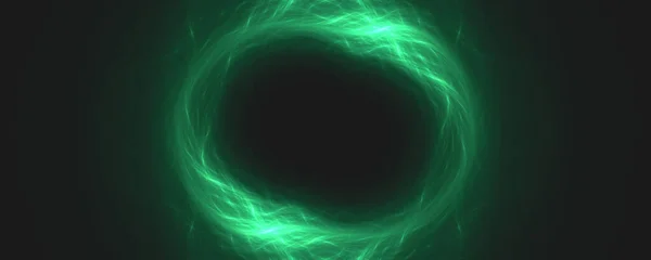 yeşil duman deliği soyut arkaplan