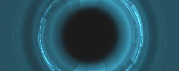 Blauwe Tijd Tunnel Abstracte Achtergrond — Stockfoto
