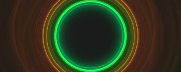 Groen Bruin Verloop Cirkel Gat Achtergrond — Stockfoto