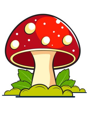 Çimenlerdeki sihirli mantarın taşıyıcısı