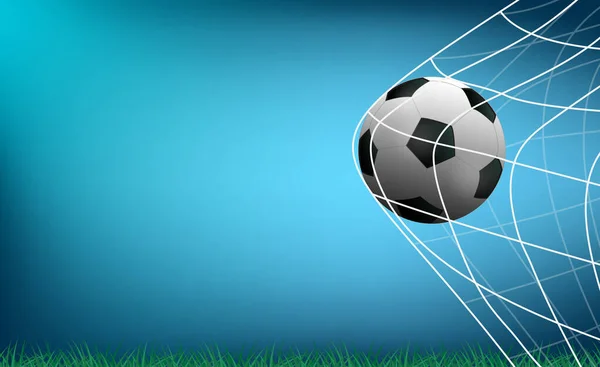 Fußballhintergrund Business Presentation Vector Template Verwendung Für Dekoration Werbedesign Website — Stockvektor