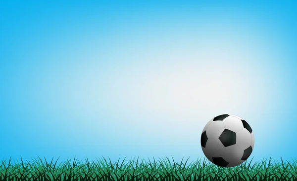 Fond Football Minimal Modèle Vectoriel Présentation Entreprise Utilisé Pour Décoration — Image vectorielle