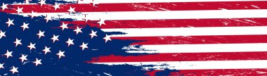 Amerikan bayrağı tarzı grunge