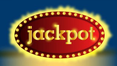 Altın harfli büyük ikramiye ışığı işareti