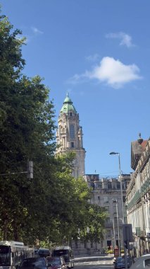 Avenida dos Aliados 'taki Porto Belediye Binası