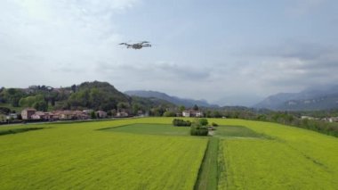 Sarı tecavüz alanı üzerinde araştırma dronu açıldı.