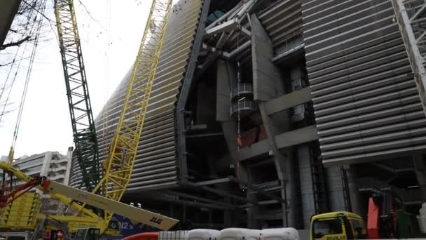 Santiago Bernabeu Exterior Santiago Bernabu Stadium Full Works Renovation Venue — Video