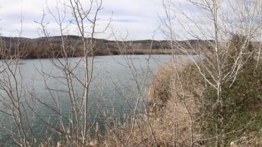 Lake. Lagoon. Lagoon in Velilla de San Antonio, in the Community of Madrid.