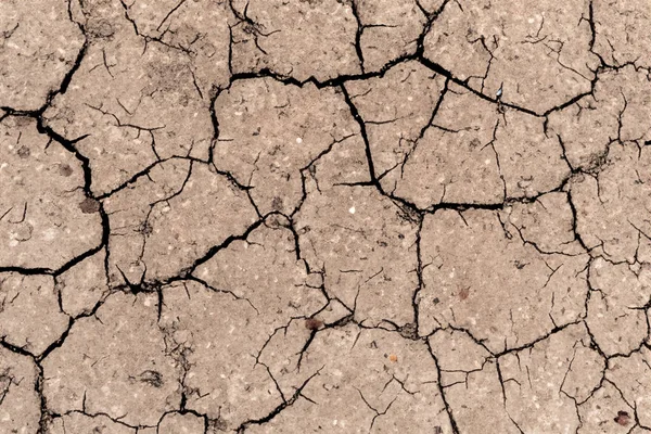 Crack Tierra Seca Escasez Global Agua Planeta Concepto Calentamiento Global — Foto de Stock