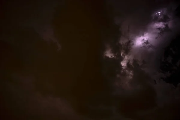 Рей Буря Небо Наповнене Темними Хмарами Погану Погоду Перед Сильним — стокове фото
