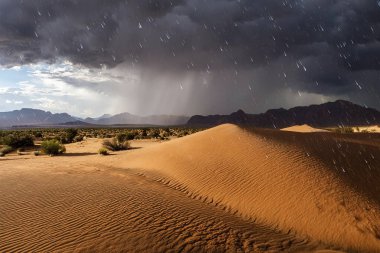 Rain in the desert. Rain in the Sahara Desert. A week of heavy rain is coming in the Sahara Desert. Record high. 2024. Affected countries include Algeria, Mali, Libya and parts of Niger. clipart