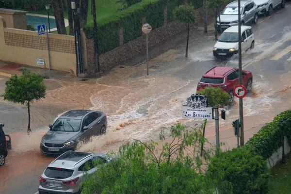 Lorca. Murcia. Spain. 2025. Flood. Floods. Flooding Spain. Streets flooded by the torrential rains that have fallen. Utiel. Letur. Cadiz. SPAIN. 13 November. Climate change. Valencia. Malaga. Tarragona. Catalonia. 2024. Alicante.