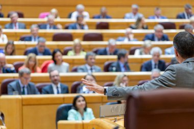 Pedro Sanchez Perez-Castejon. İspanya Başkanı. Senato. PSOE. Pedro Sanchez. Milletvekilleri Meclisi. DANA raporu. 27 yaşında. Kasım. 2024.