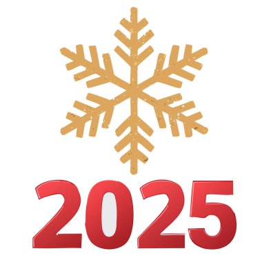 2025 yılı. Havai fişekler. Mutlu yıllar 2025. 