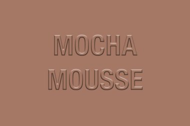 Mocha Mousse. Color of 2025. Highlighting Mocha and Mousse tones as the prominent color trend. Elegant and modern background. Demo color of the year 2025. #a47864 clipart