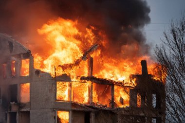 Israel and Iran clash in a conflict affecting civilians in Tel Aviv and Herzliya, with destroyed buildings. USA atack Iran. 18 June 2025