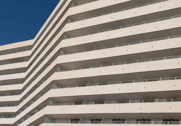 Playa Palma Hiszpania Lutego 2023 Główna Fasada Hotelu Allsun Pilari — Zdjęcie stockowe