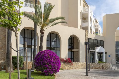 Sa Coma, İspanya; Haziran 03: 2023: Majorcan Coma, İspanya 'daki Protur Safari Parkı' nın ana cephesi