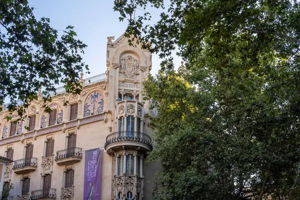 Palma Majorque Espagne Août 2023 Façade Principale Centre Art Gran — Photo