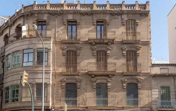 Palma Mallorca España Agosto 2023 Edificio Histórico Centro Histórico Ciudad —  Fotos de Stock