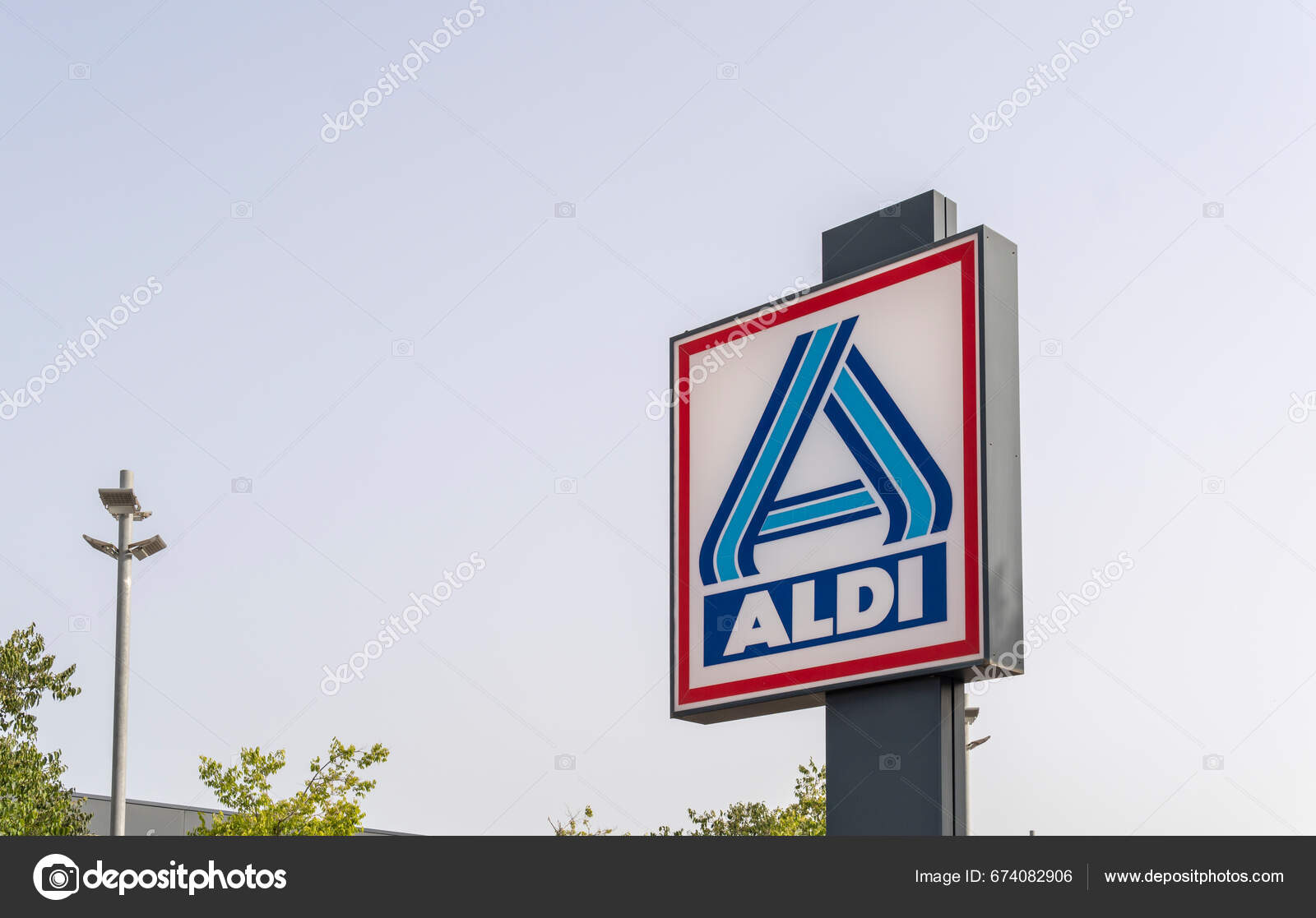 Palma Mallorca Spain August 2023 Supermarket International Supermarket