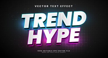 Koyu arkaplanda modaya uygun bir metin efekti