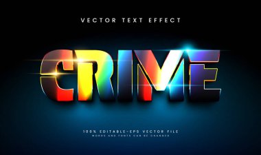 Modern renkli gurur düzenlenebilir vektör metin efekti. Parlayan gece teknolojisi etkinliği için uygun.