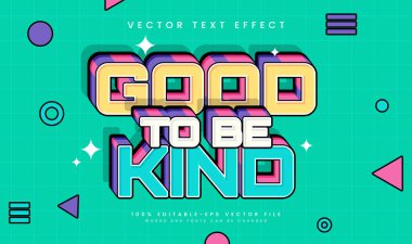 Retro komik tarzlı, düzenlenebilir iyi bir vektör metin efekti. Eski vintage teması için uygun.