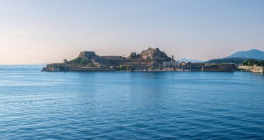 Korfu, Yunanistan eski kale.